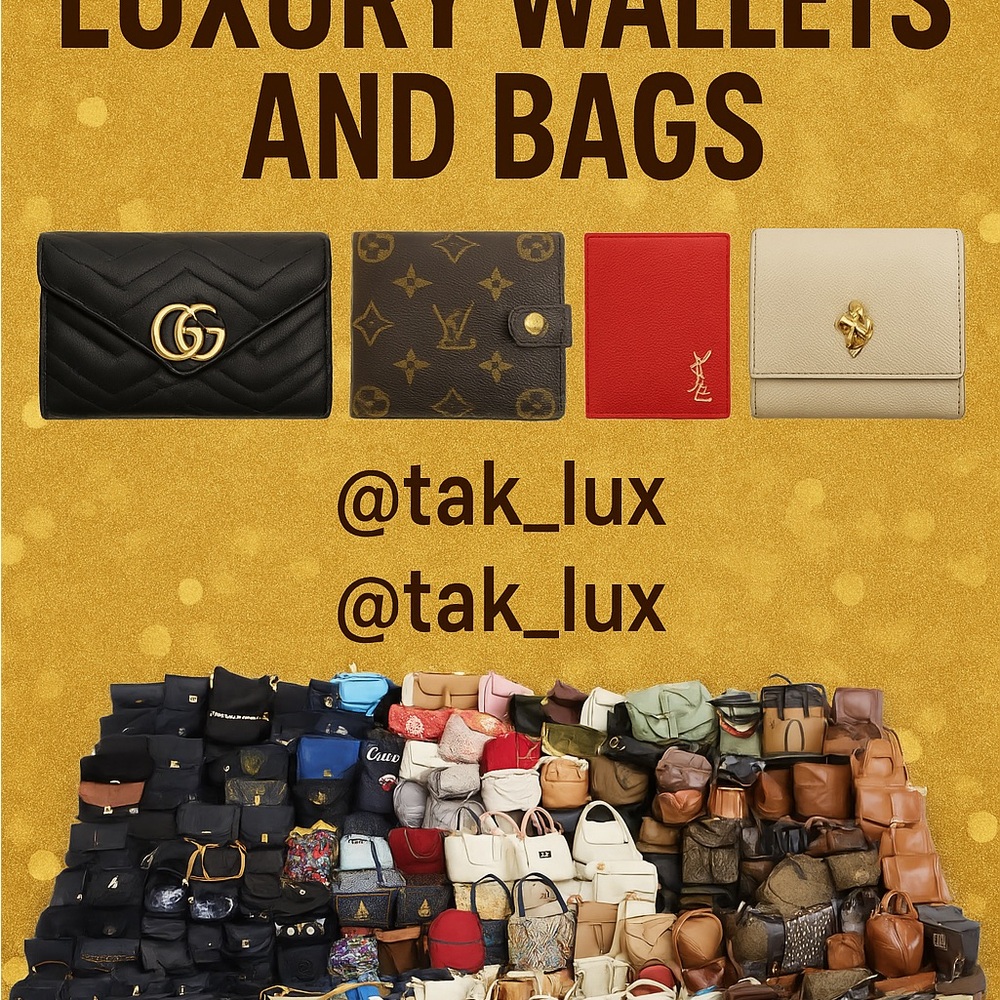 Luxury Wallets and Bags Collection!